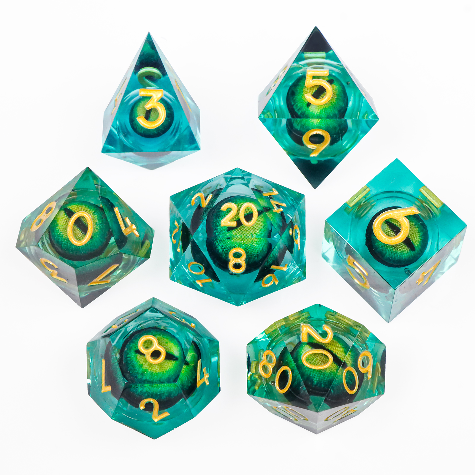 Board Game Dungeons And Dragons - Zestaw kości Dragon Eye Zestaw kości