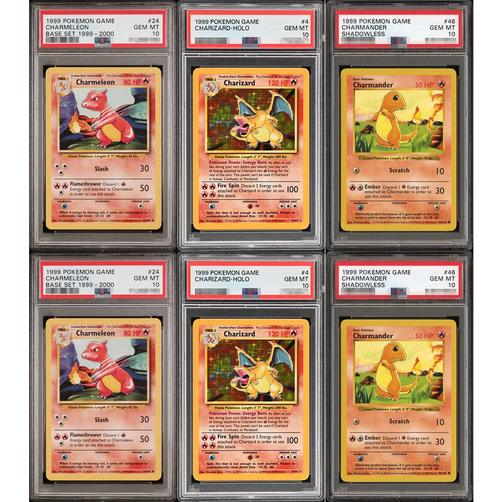 Board Game Diy - 1999 Ptcg Diy Proxy Graded Collection