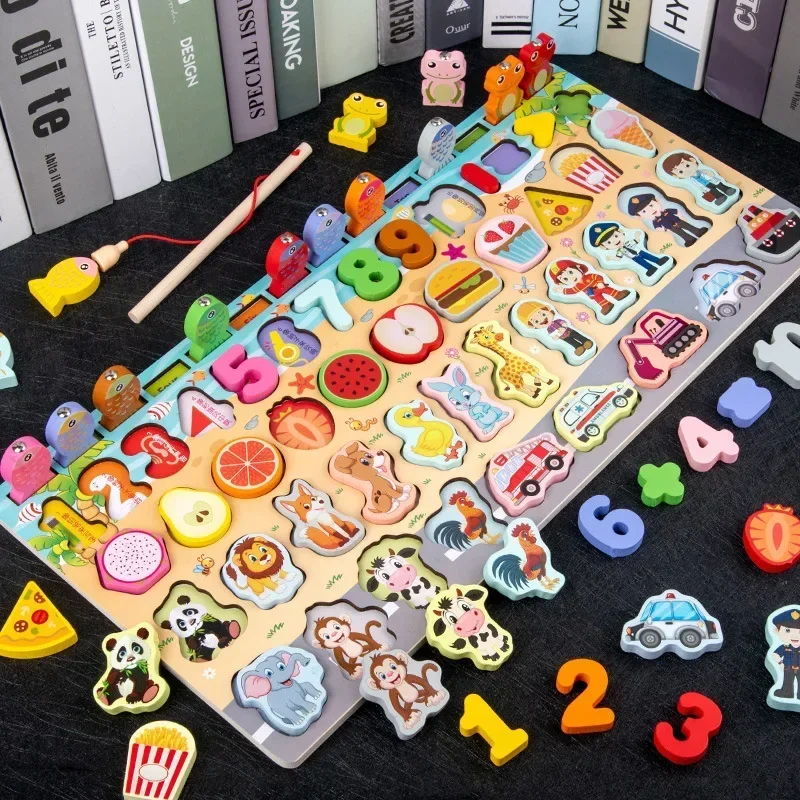 Board Game Harvest - Zabawki edukacyjne Puzzle Board dla Montessori