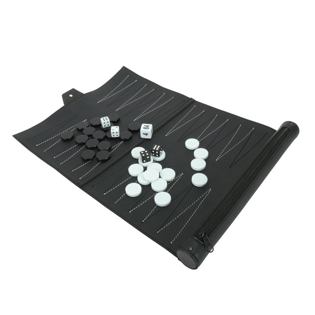 Board Game Vintage - Luksusowy zestaw do backgammonu w stylu