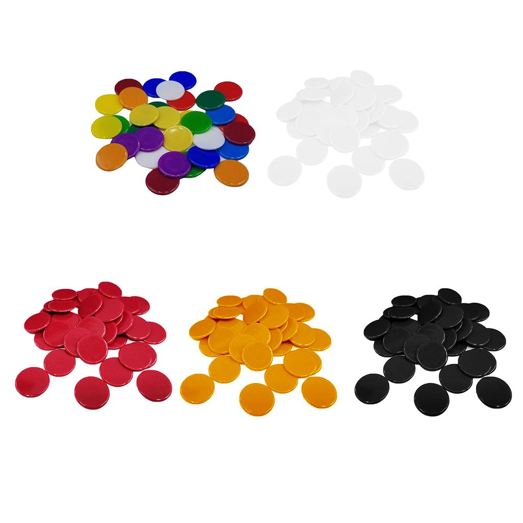 Game Token Counter - 100 sztuk żetony Bingo małe liczenie