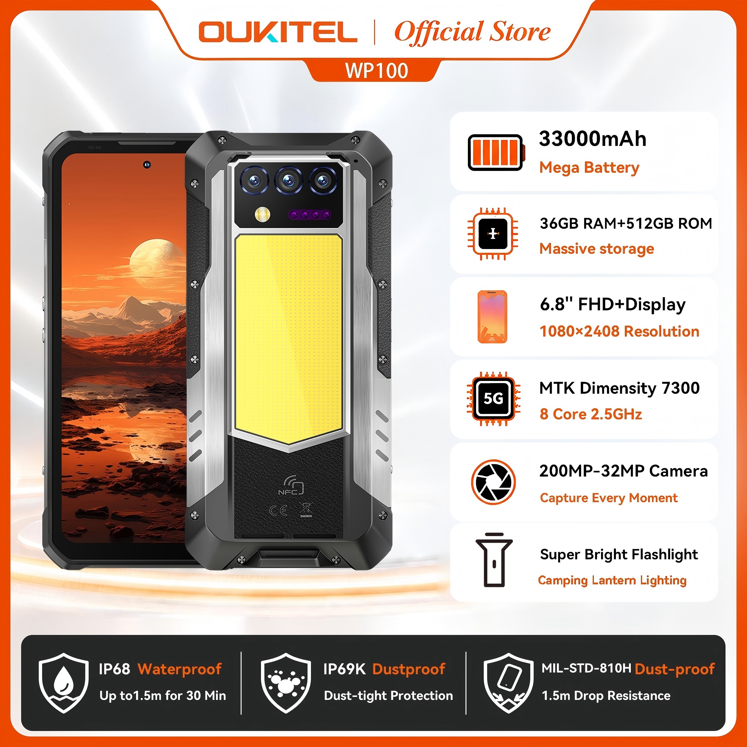 Board Game The Sims - OUKITEL WP100 Wytrzymały telefon - 33000mAh,