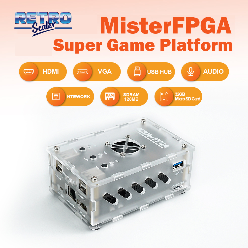 Board Game Io - RetroScaler MisterFPGA Platforma do Gier Płytka