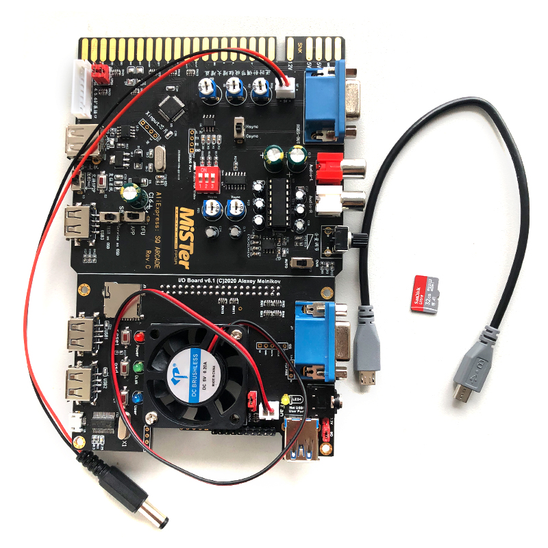 Board Game Io - MiSTer FPGA pełny zestaw DE10-Nano MiSTer
