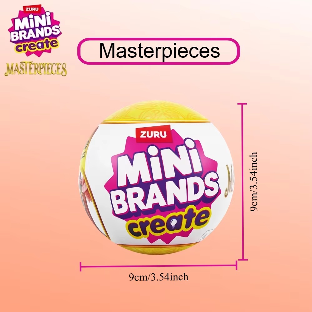 Miniature Painting Set - Zuru Mini Brands Seria Create Masterpieces