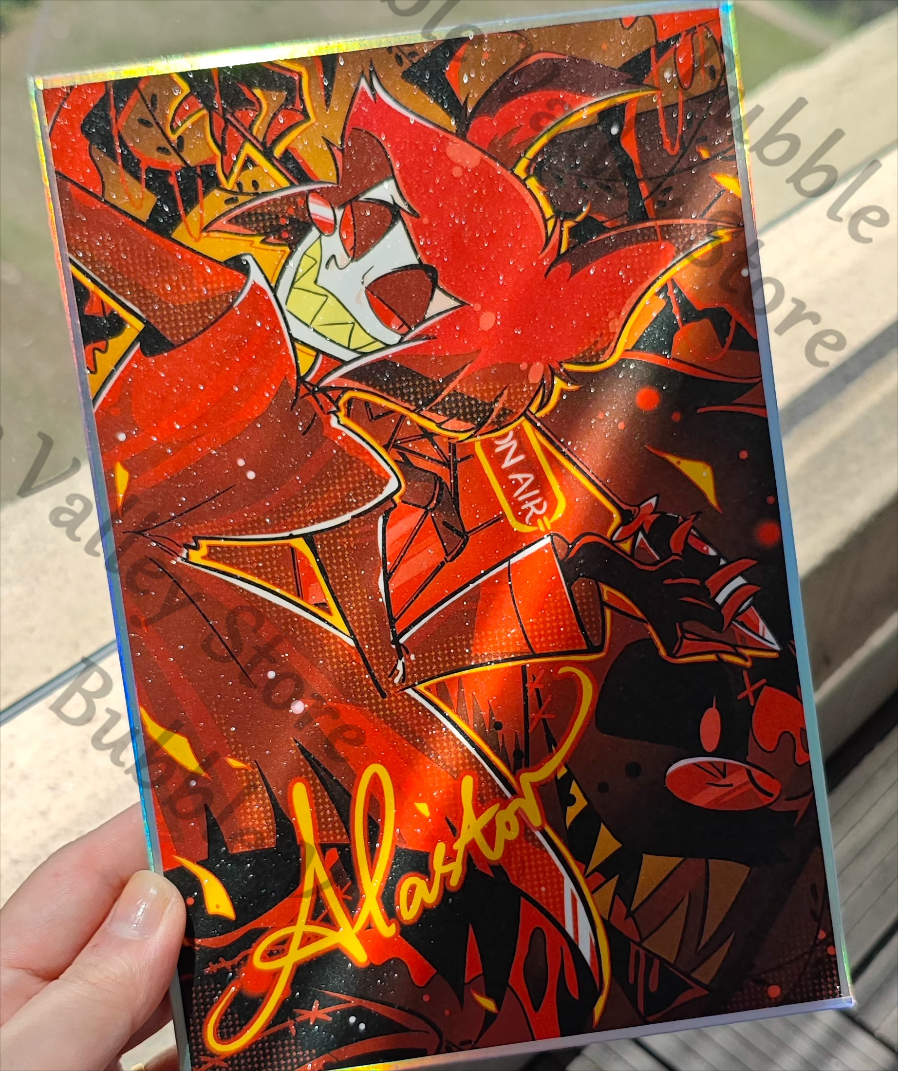Board Game Hotel - Hazbin Hotel Alastor Vox Adam Angel