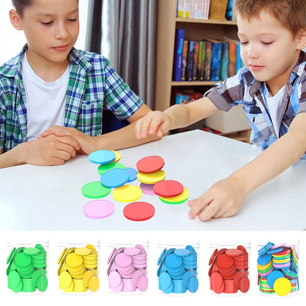 Board Game Vector - 100 szt. Plastikowe żetony do liczenia,