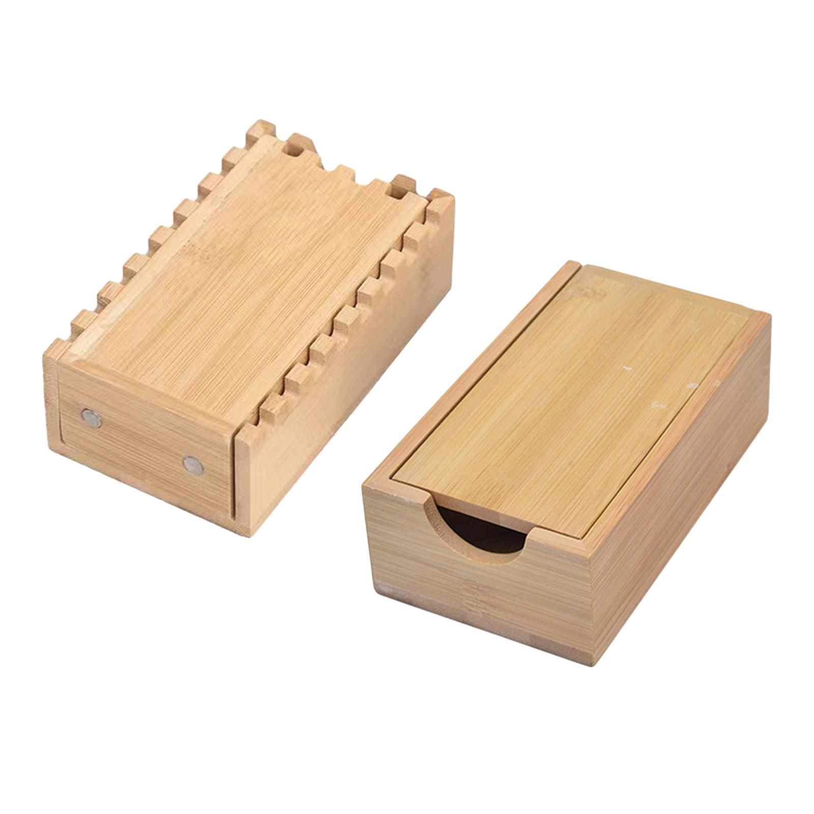 Dice Tower Wooden - Bambusowa wieża na kości Drewniane etui