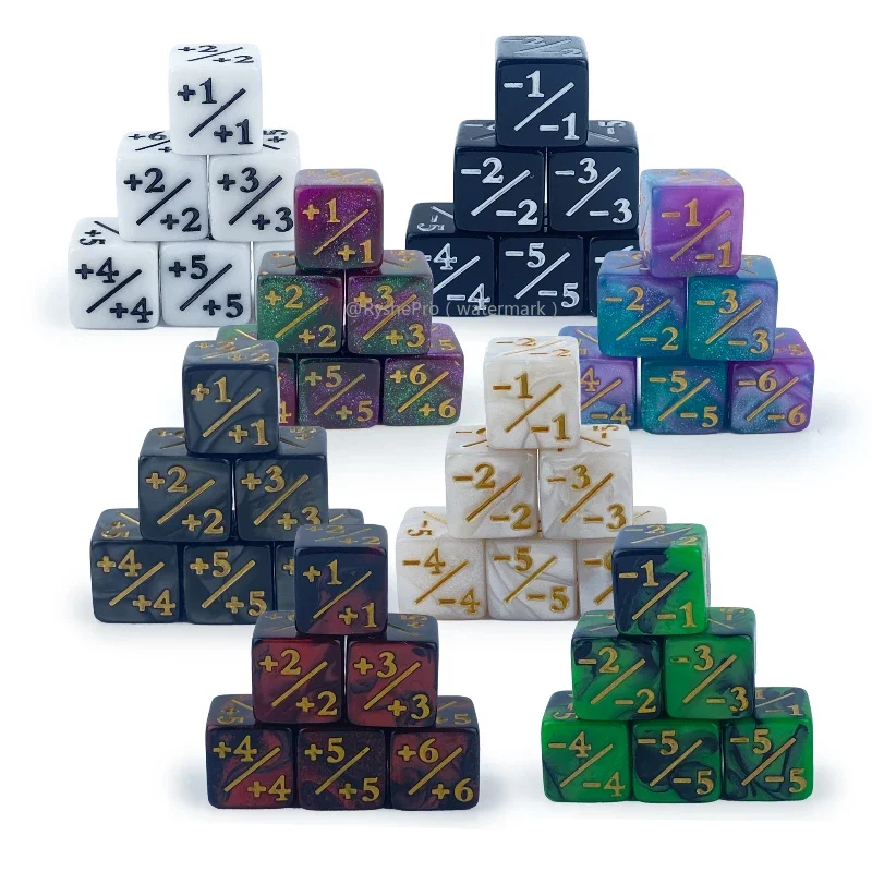 Game Token Counter - 6-częściowy licznik kostek Tokenów kompatybilny z