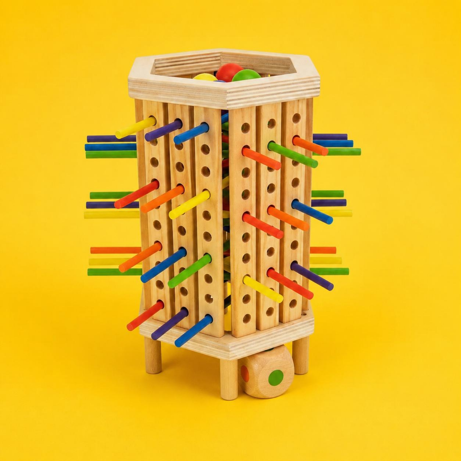 Gra w rzucanie patyczkami i ko – Dice Tower Wooden recenzja i cena