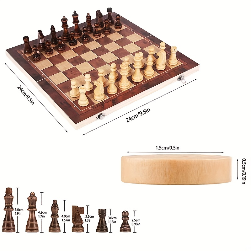Szachownica 3 w 1, składana dr – Board Game Harvest recenzja i cena