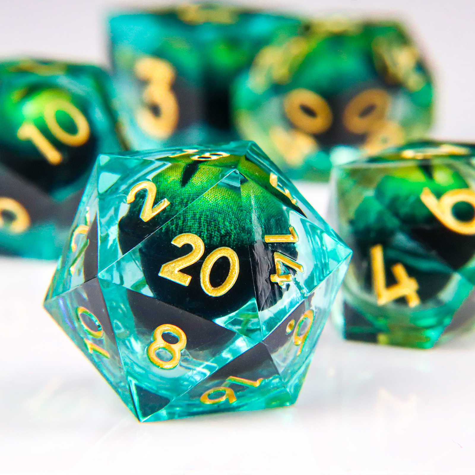 Zestaw kości Dragon Eye Zestaw – Board Game Dungeons And Dragons recenzja i cena