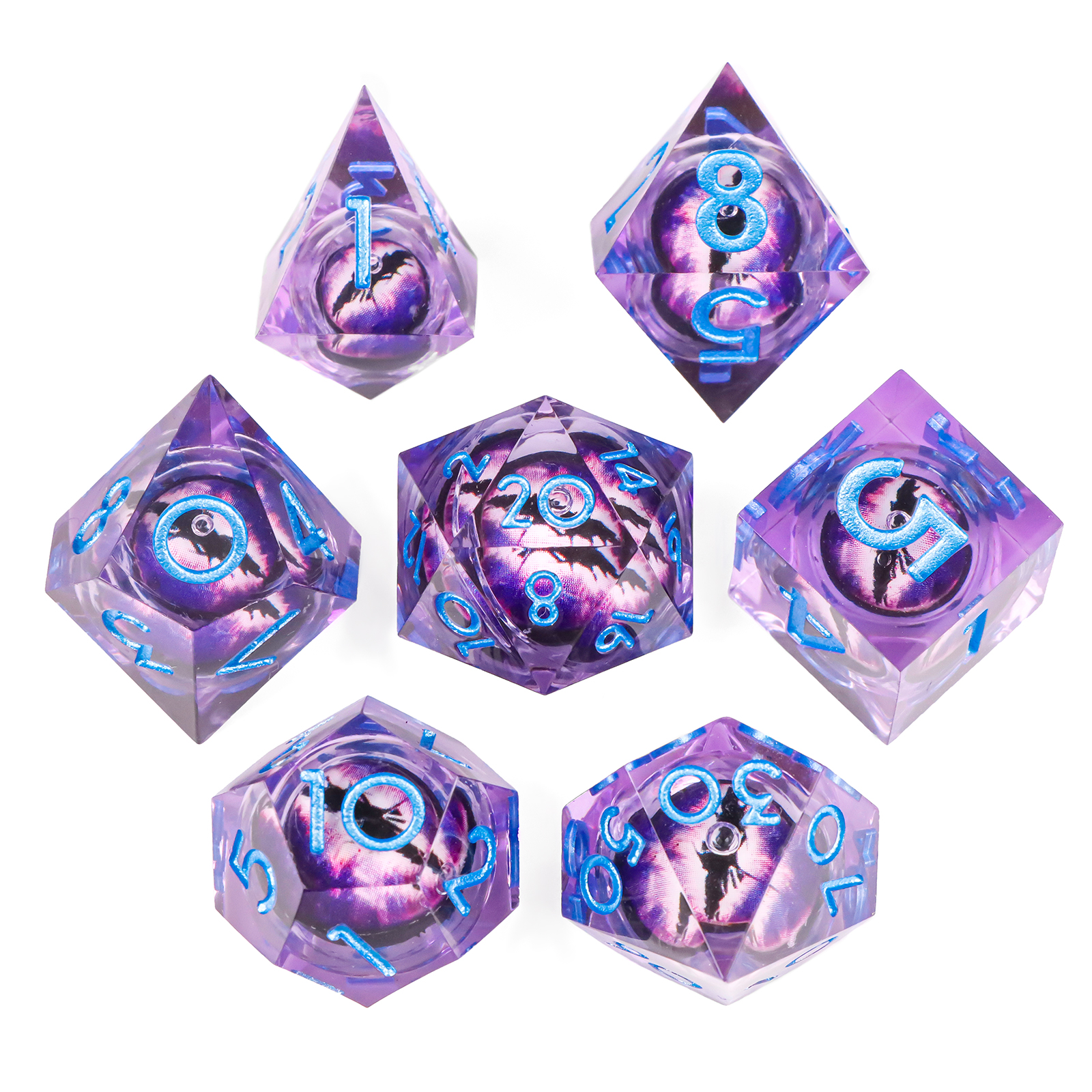 Zestaw kości Dragon Eye Zestaw – Board Game Dungeons And Dragons recenzja i cena