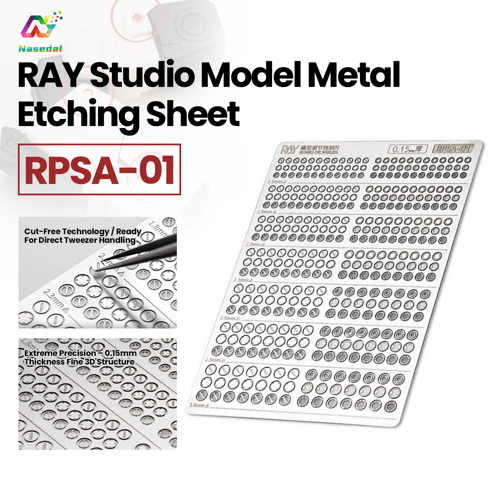RAY Studio Metalowe arkusze do – Miniature Painting Set recenzja i cena