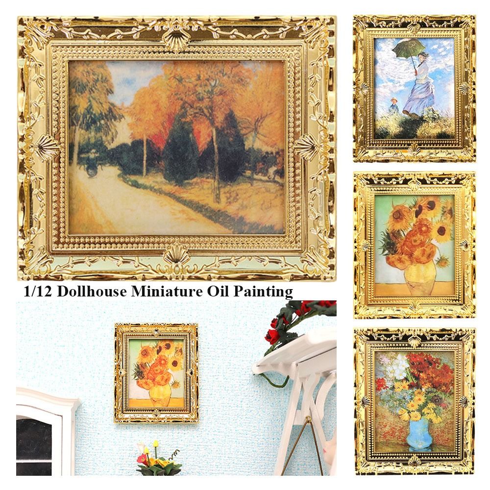 1/12 miniaturowy domek dla lal – Miniature Painting Set recenzja i cena