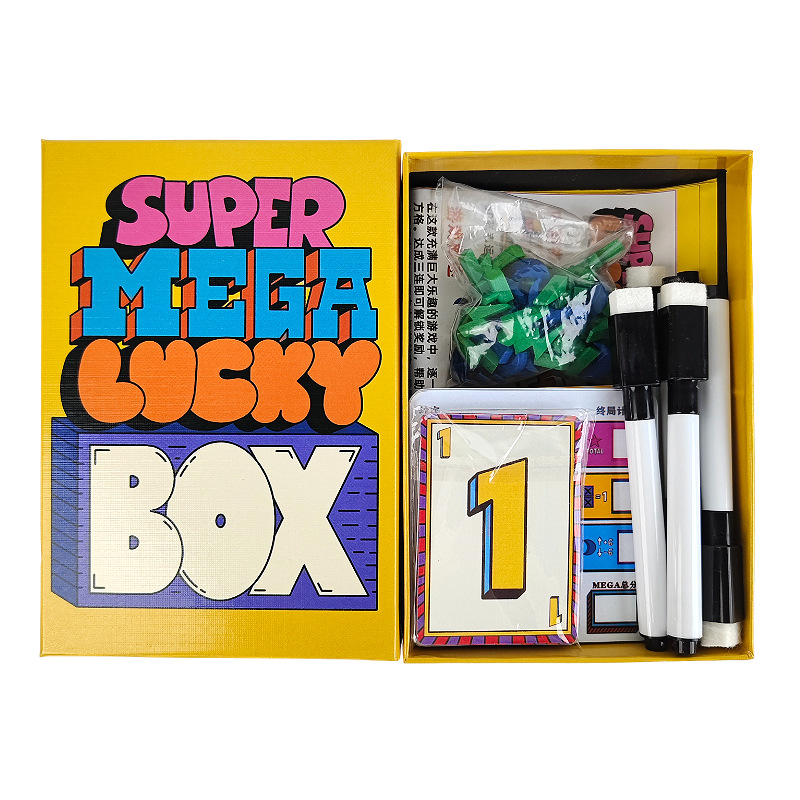 Super Mega Lucky Box Gra Plans – Board Game Card recenzja i cena