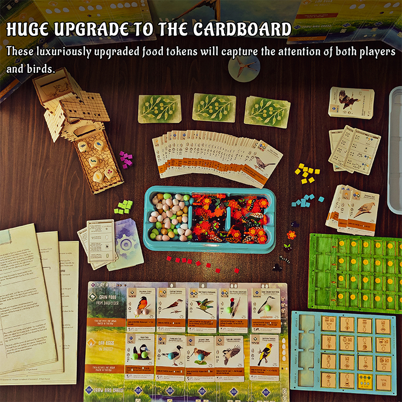 W zestawie żetony zasobów żywn – Board Game Harvest recenzja i cena