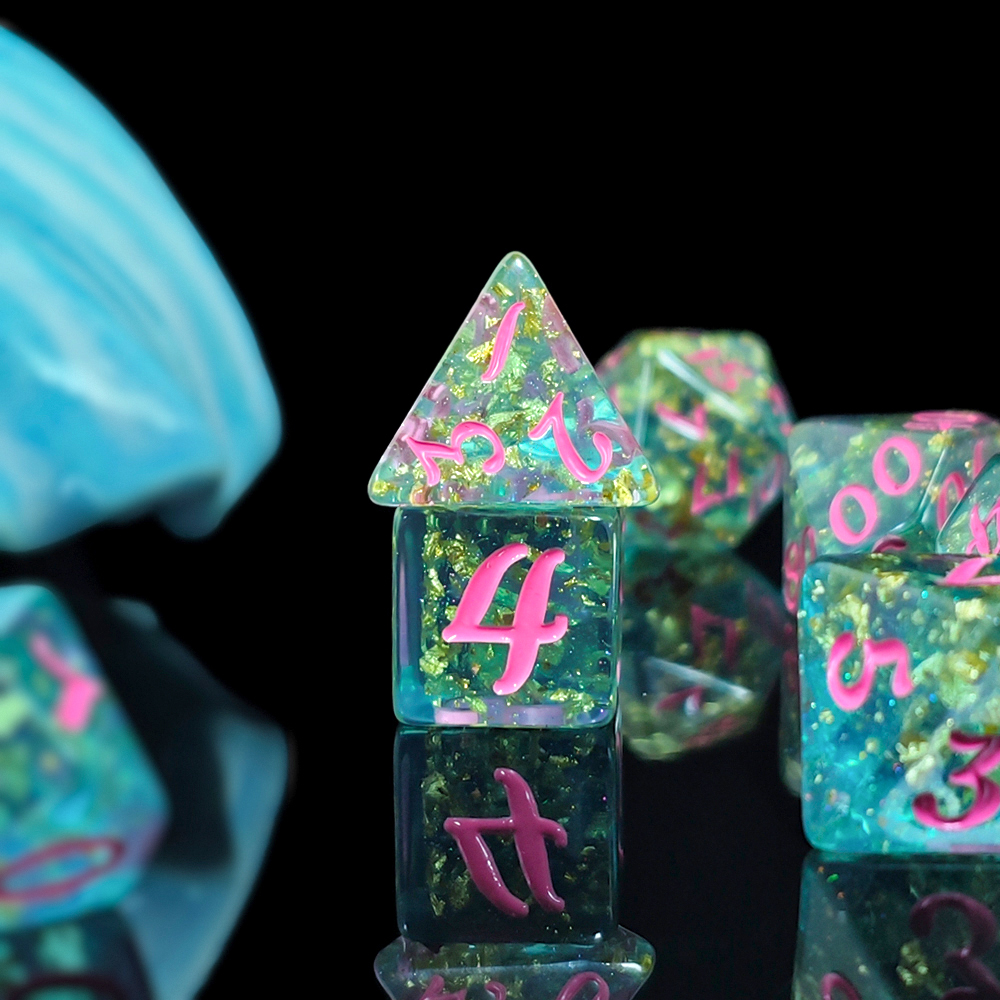 7 sztuk/zestaw Kostki z żywicy – Board Game Dungeons And Dragons recenzja i cena