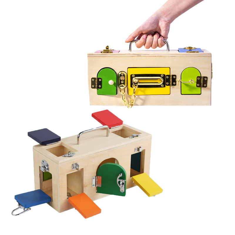 Zabawka Montessori Lock Box Dr – Board Game China recenzja i cena