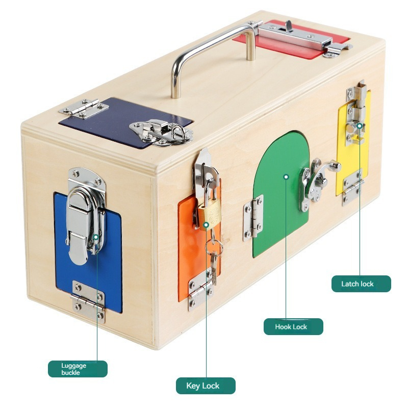 Zabawka Montessori Lock Box Dr – Board Game China recenzja i cena