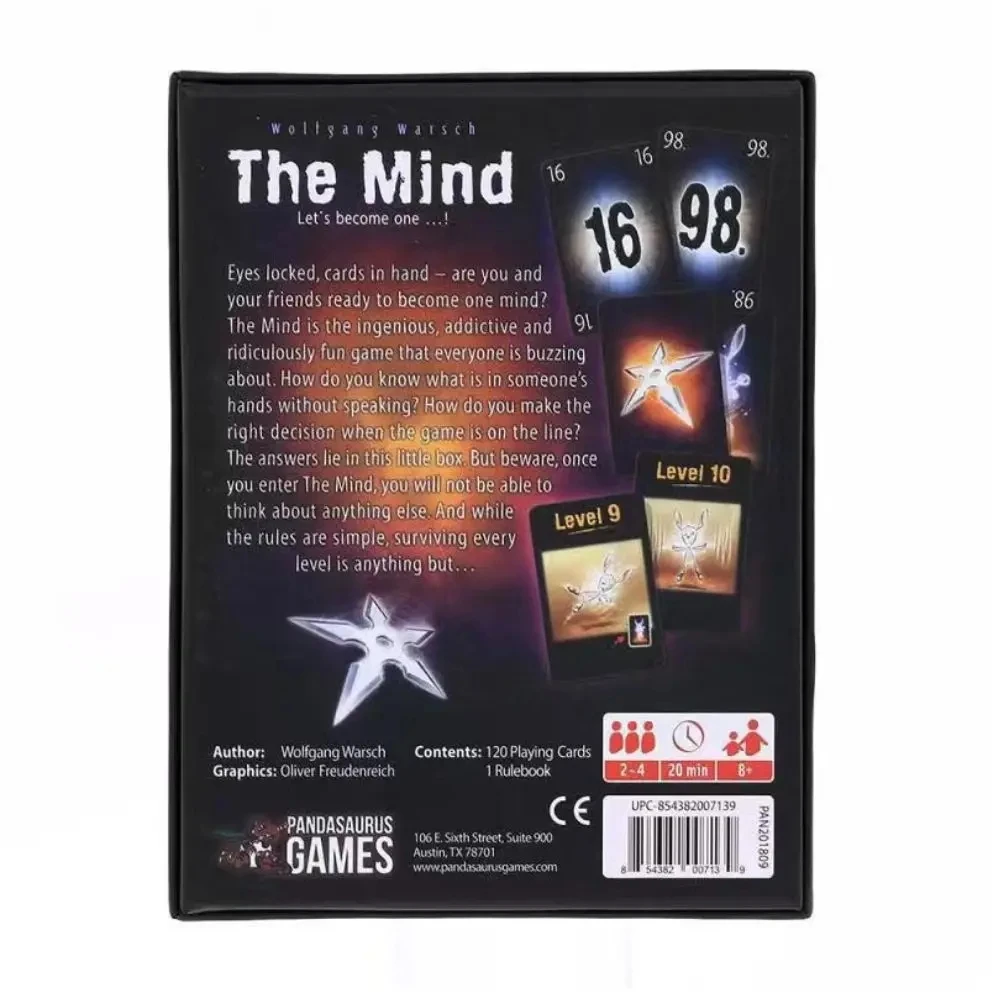 NOWA Gra Karciana The Mind, Gr – Board Game Is recenzja i cena