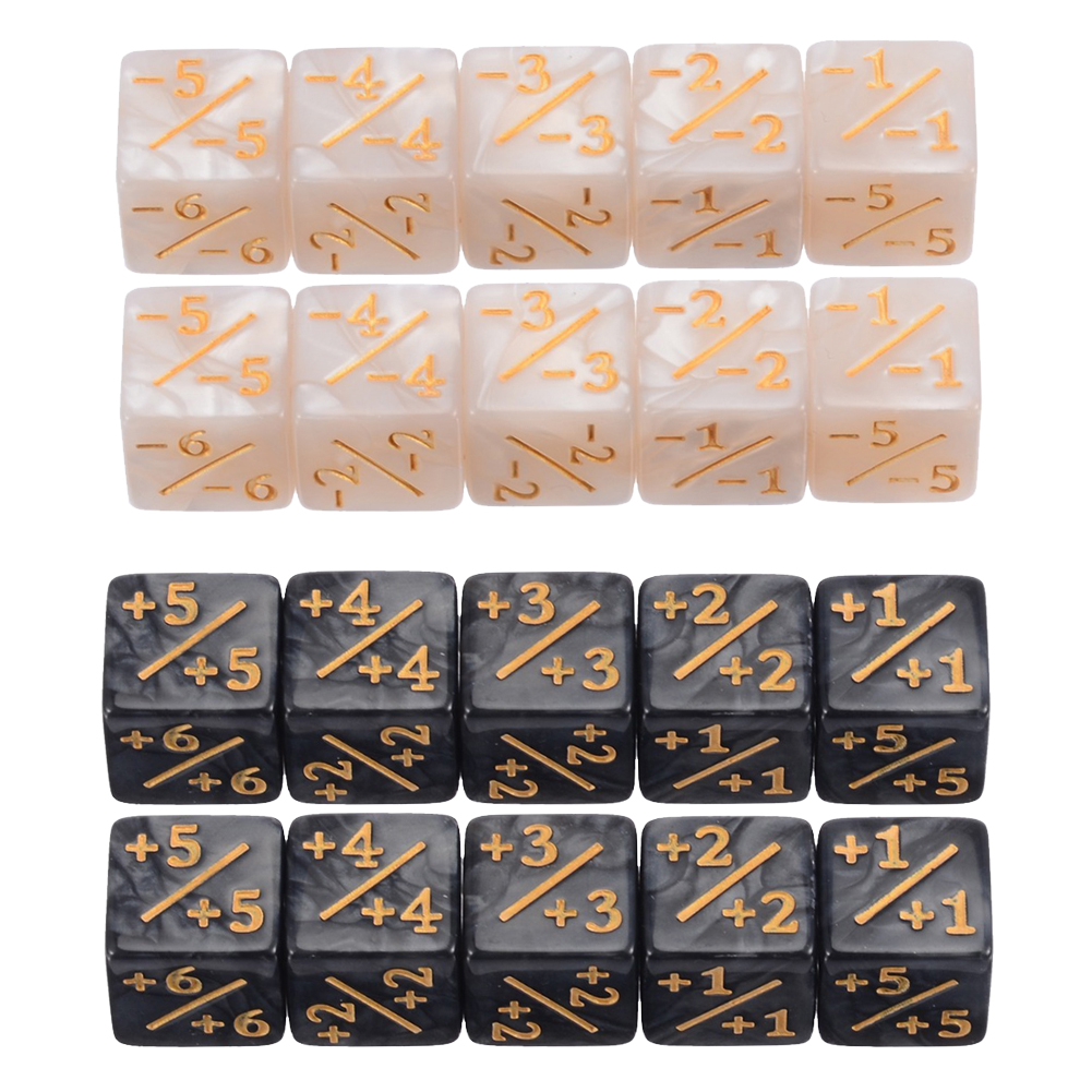 10 Sztuk 6-ścianowych Kostek d – Game Token Counter recenzja i cena