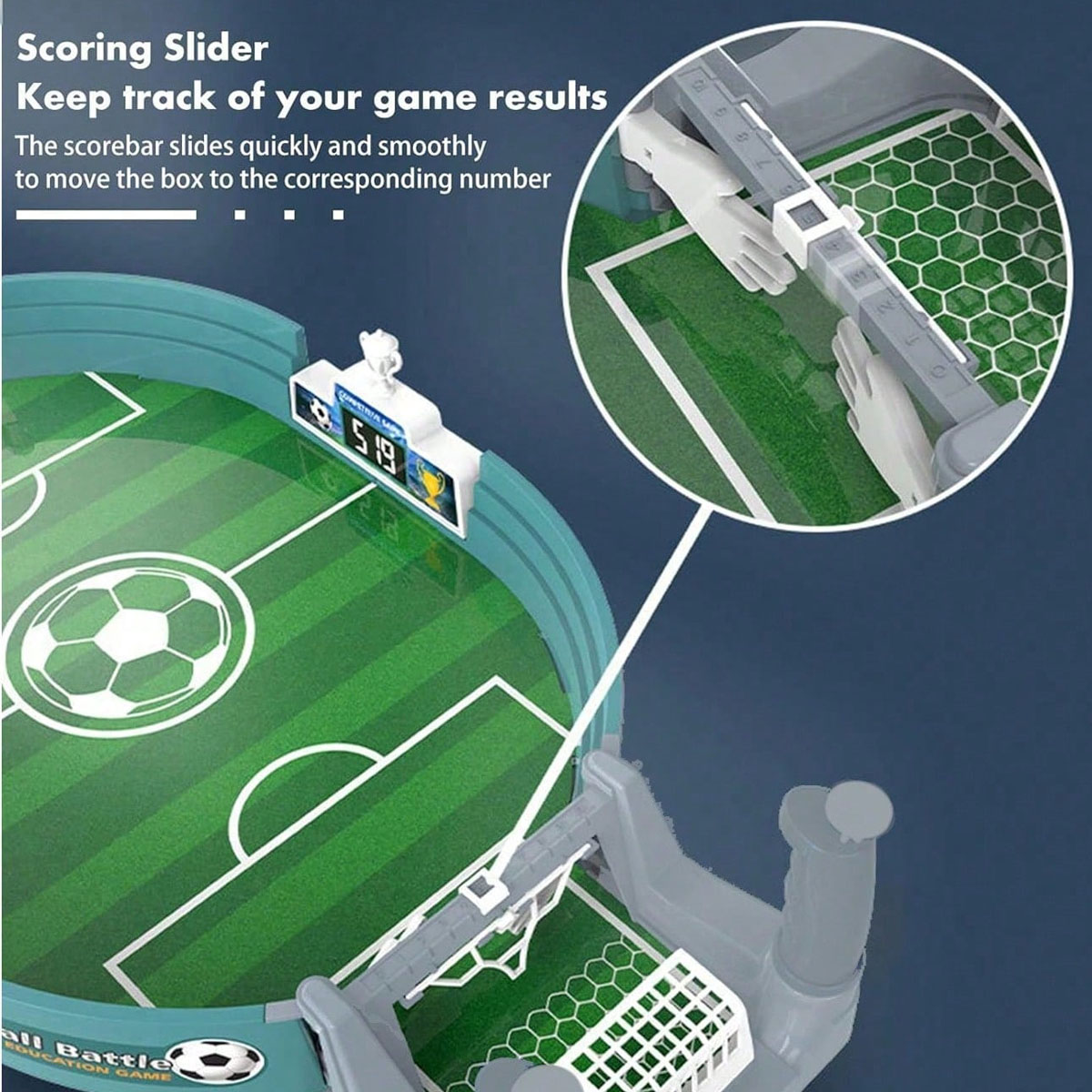 Gra w piłkarzyki, dwuosobowa g – Board Game Football recenzja i cena