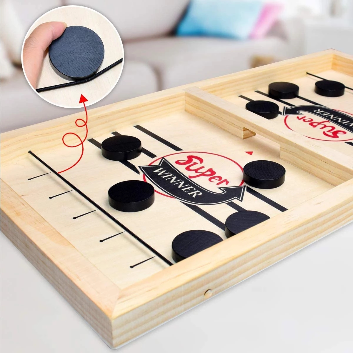 Hokej stołowy Paced Sling Puck – Board Game Football recenzja i cena