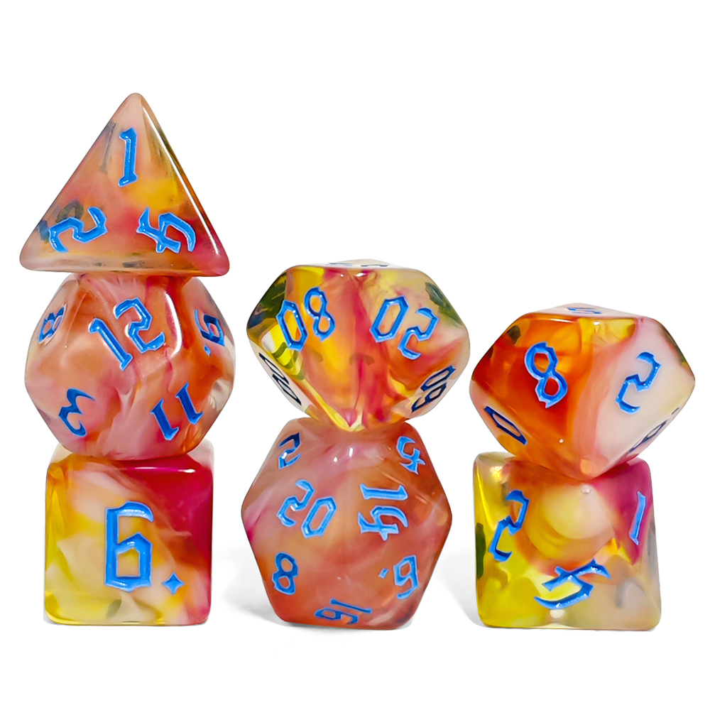 7-częściowy zestaw wielościeni – Board Game Dungeons And Dragons recenzja i cena