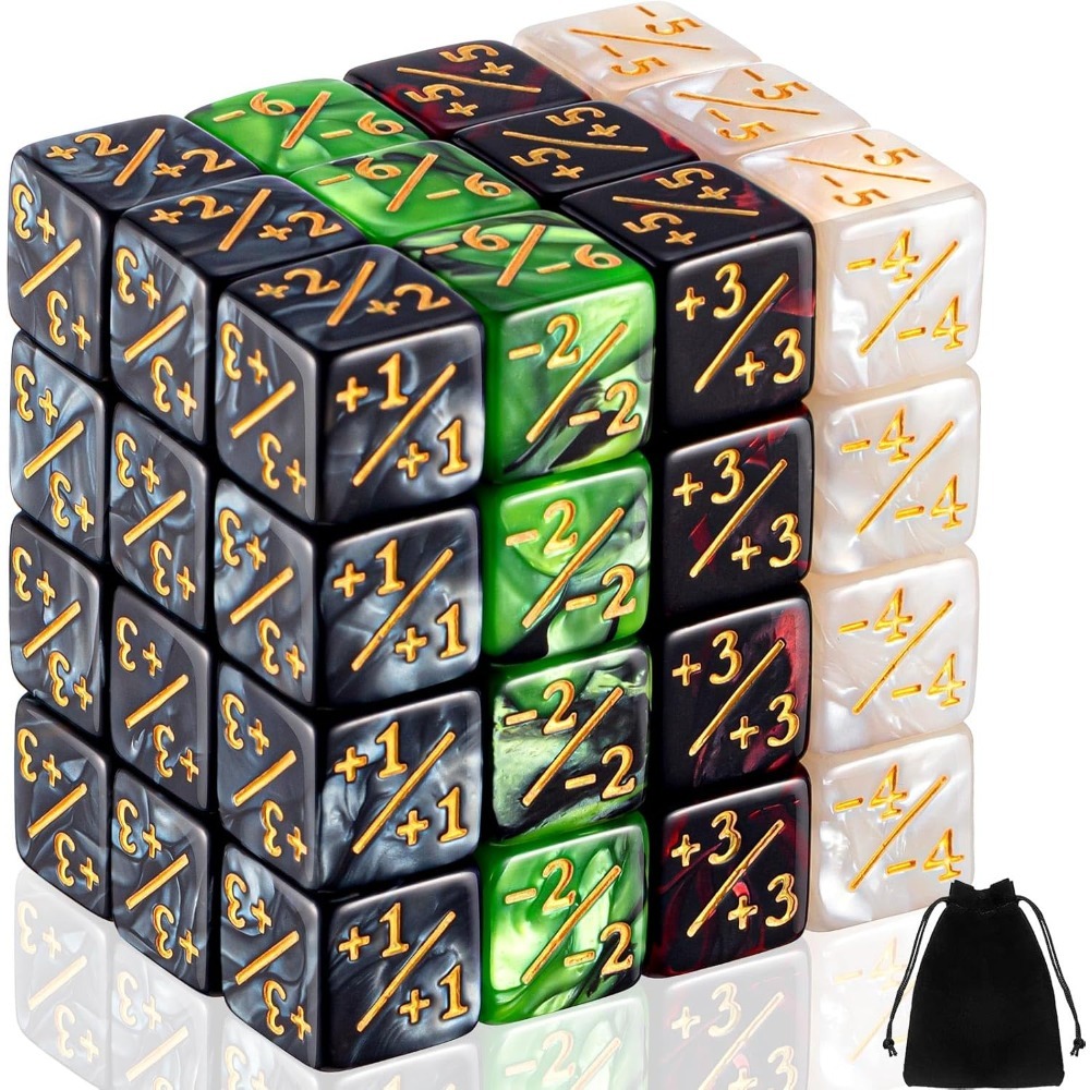 48 szt. Kostki do liczenia - Z – Game Token Counter recenzja i cena