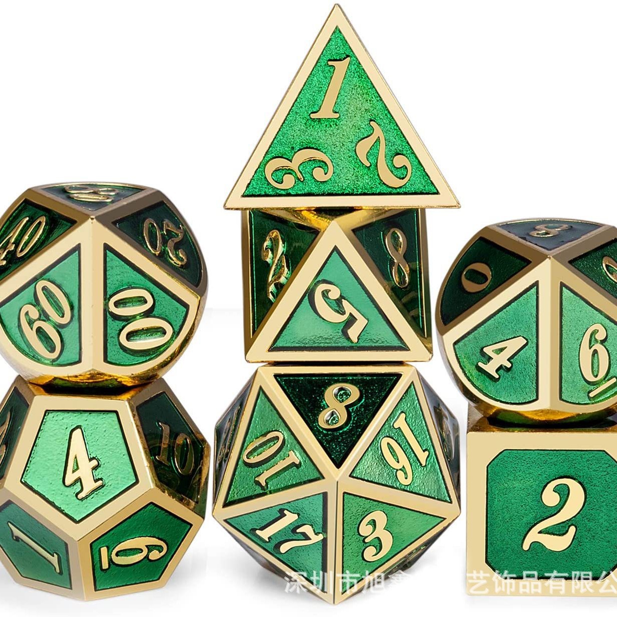 Metalowy zestaw kości do D&D,  – Board Game Dungeons And Dragons recenzja i cena
