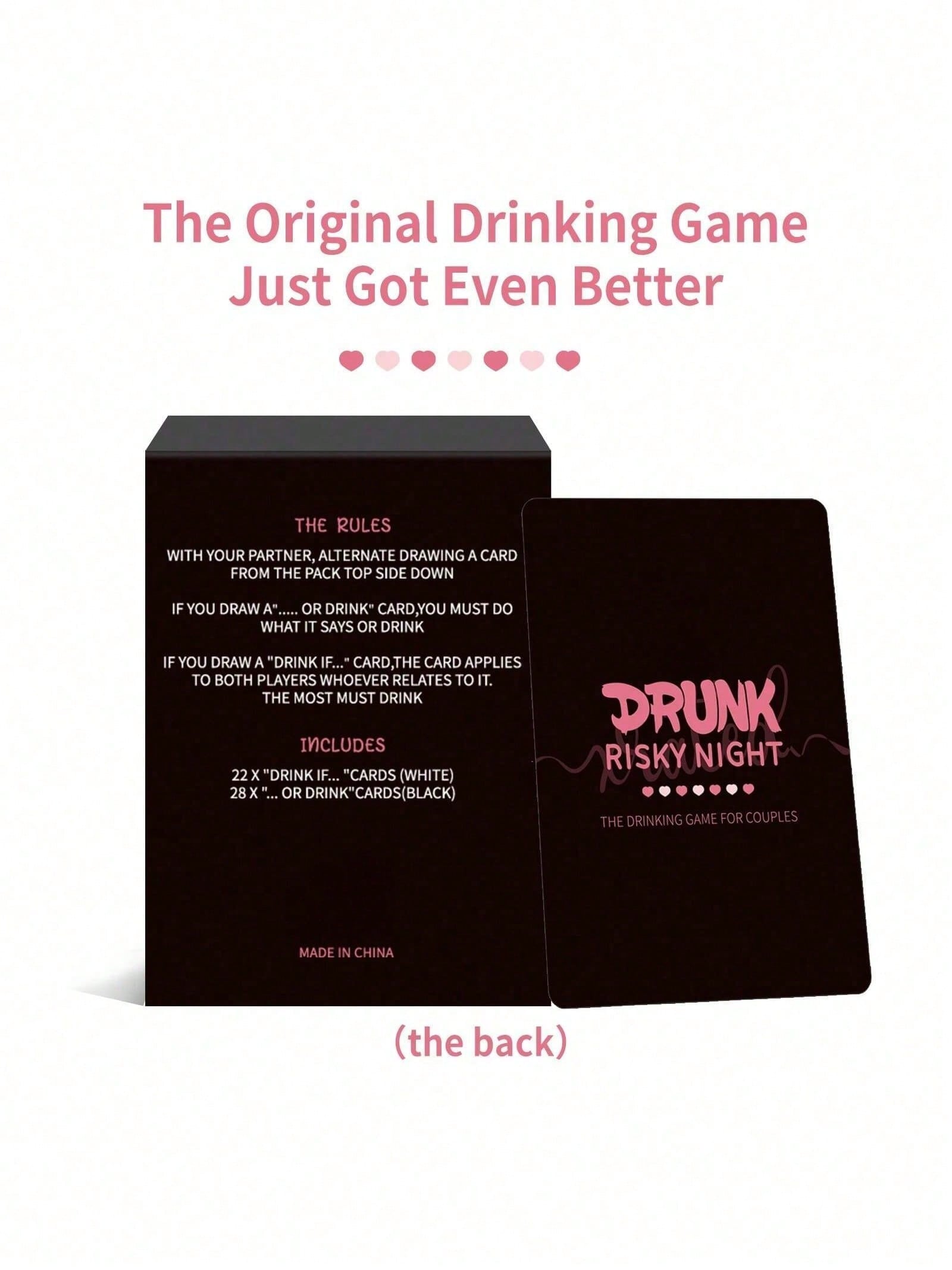 Drunk Risky Night Card Game, z – Board Game Unmatched recenzja i cena