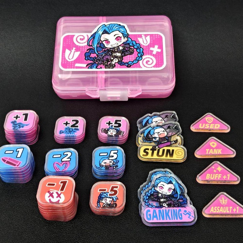Zestaw Akrylowych Tokenów Wska – Board Game Vector recenzja i cena