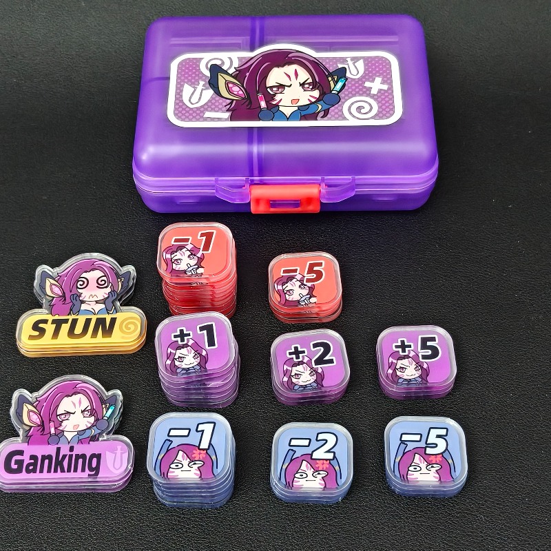 Zestaw Akrylowych Tokenów Wska – Board Game Vector recenzja i cena