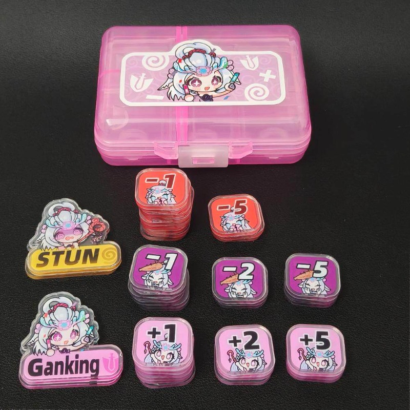 Zestaw Akrylowych Tokenów Wska – Board Game Vector recenzja i cena