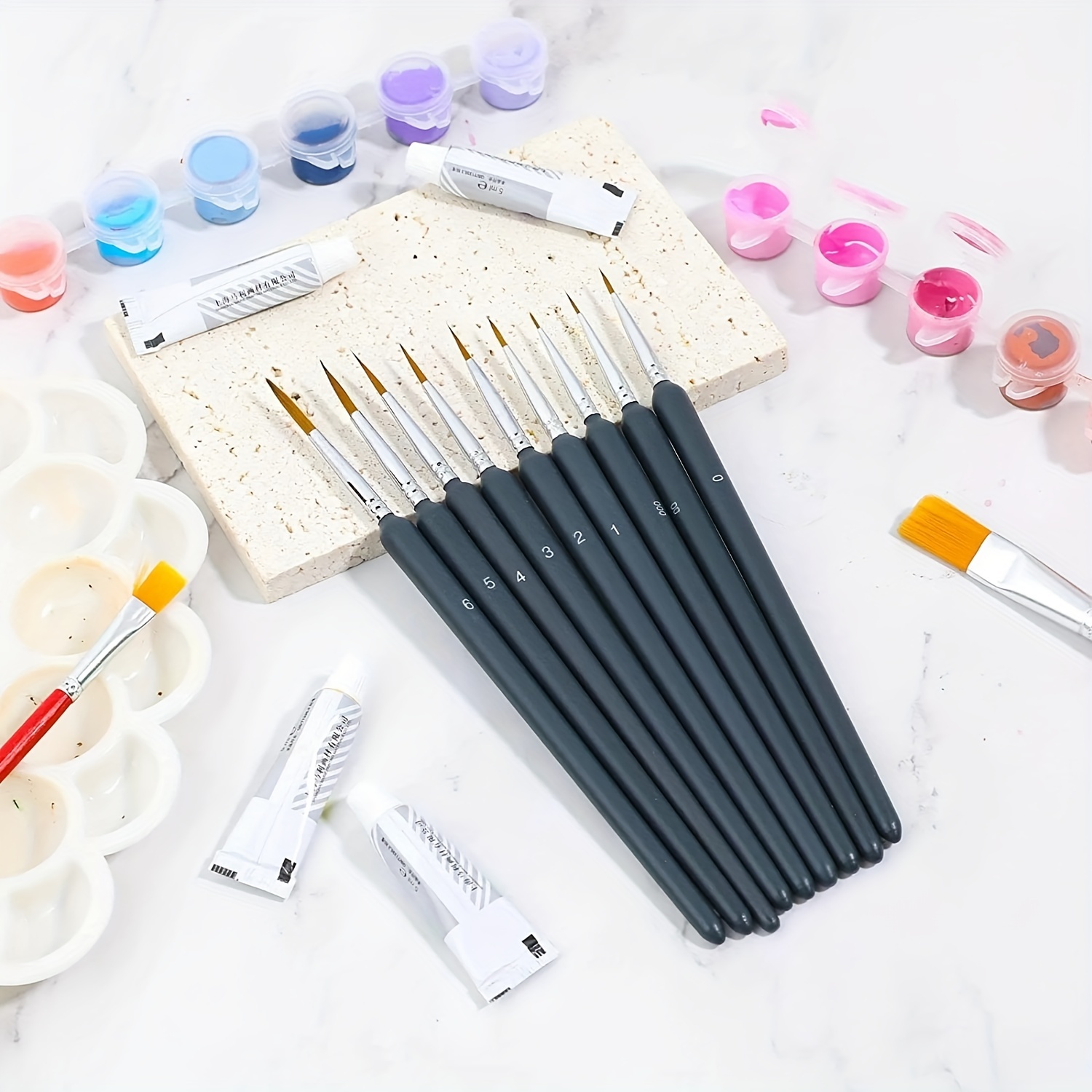 Zestaw pędzli malarskich 11/22 – Miniature Painting Set recenzja i cena