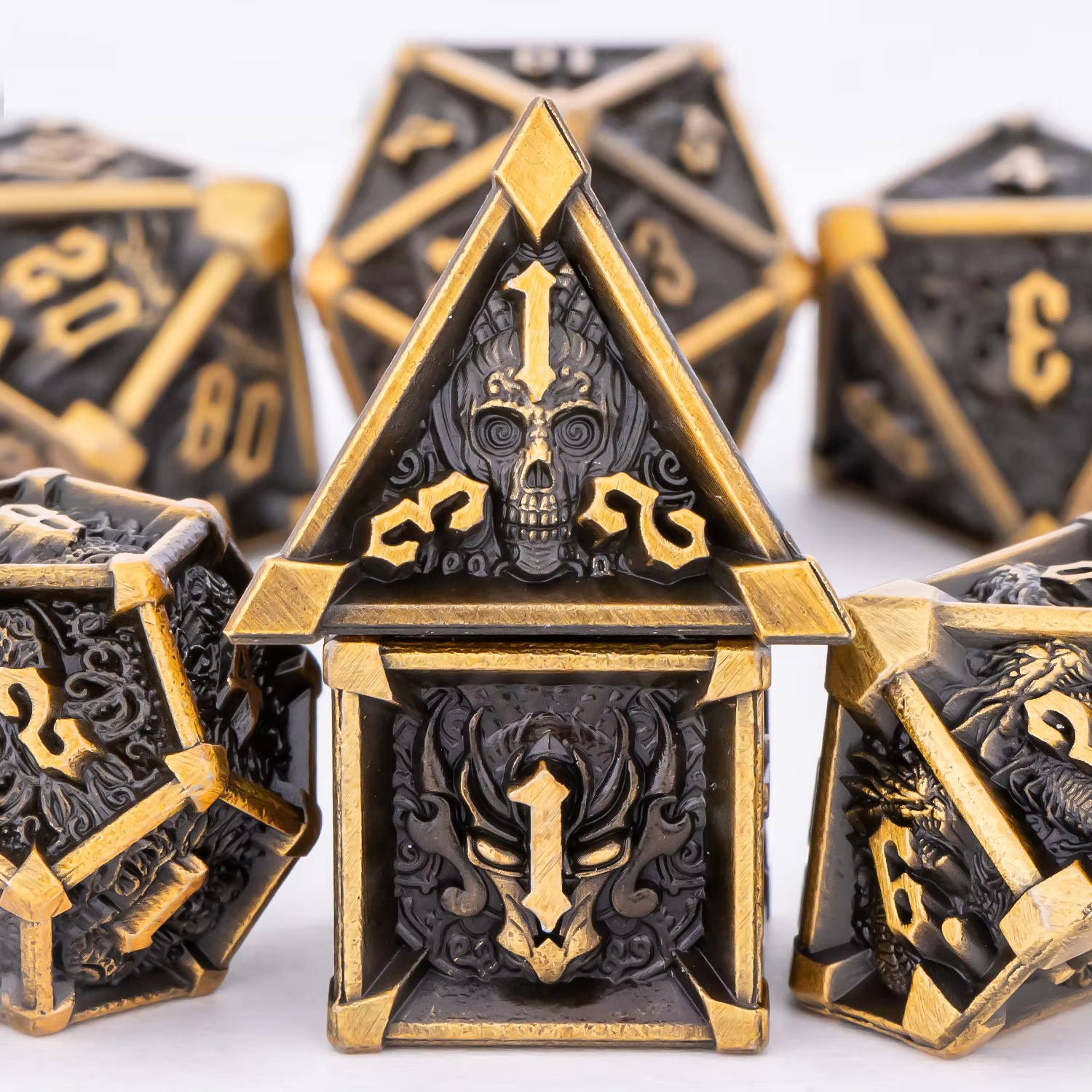 Metalowy Zestaw Kości do D&D D – Board Game Dungeons And Dragons recenzja i cena