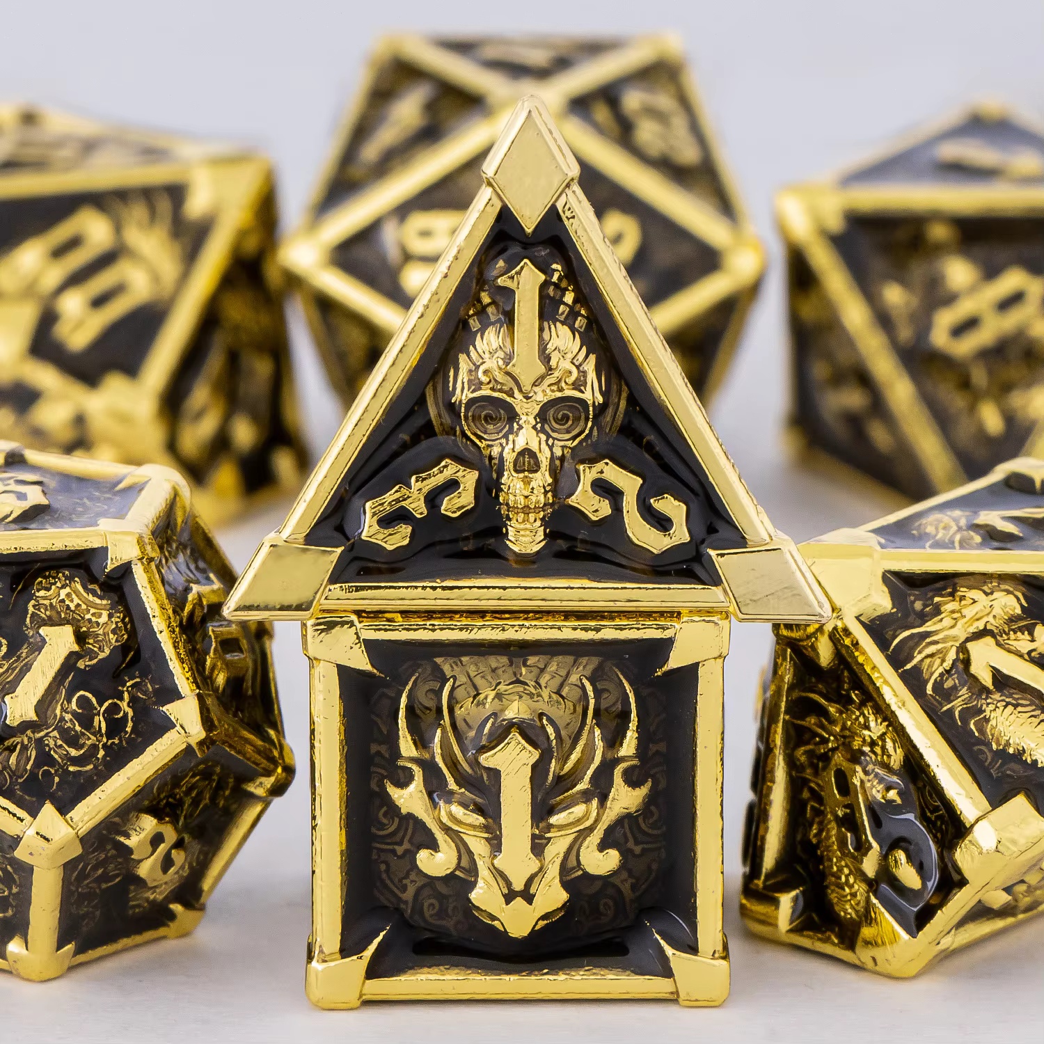 Metalowy Zestaw Kości do D&D D – Board Game Dungeons And Dragons recenzja i cena