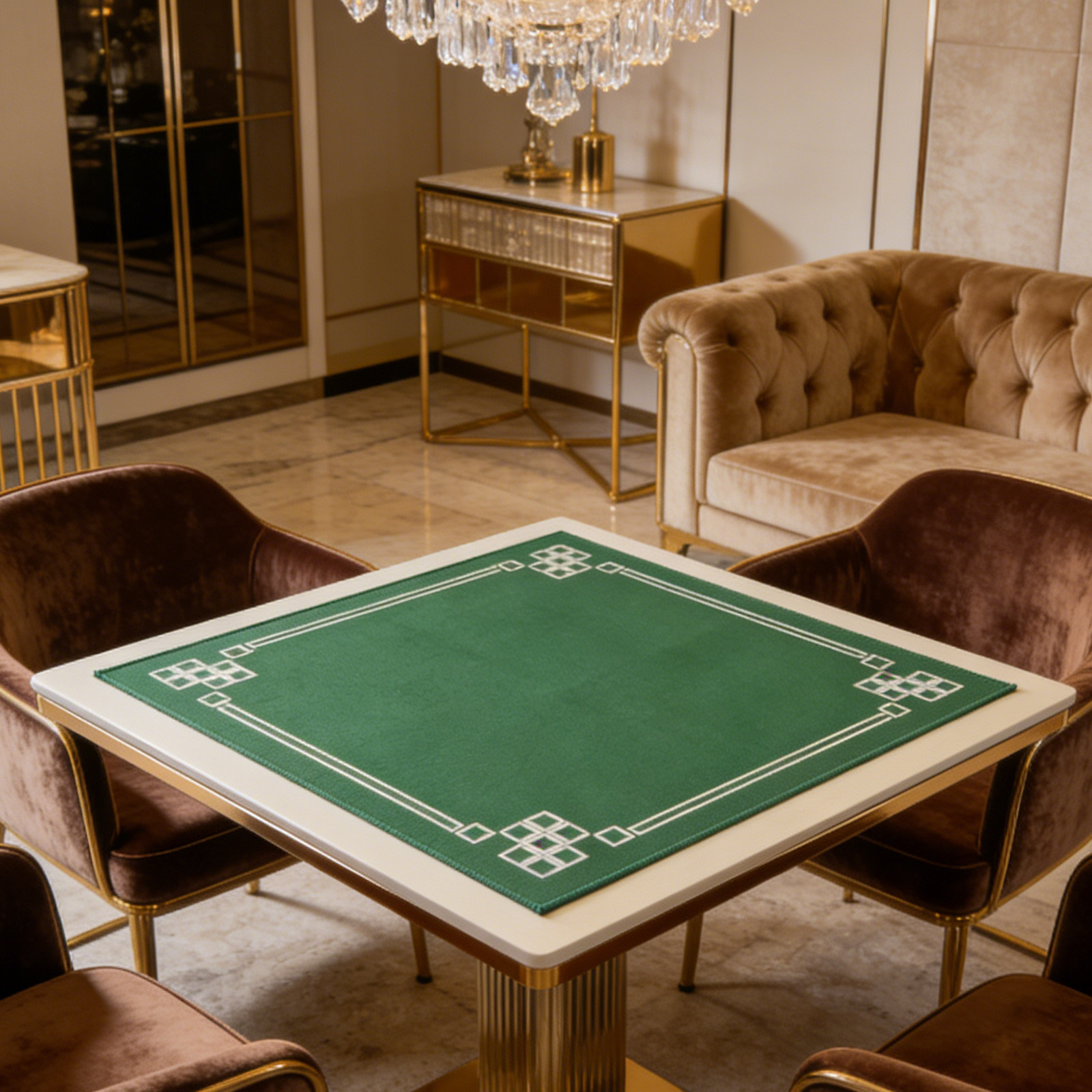Antypoślizgowa mata do mahjong – Board Game Card recenzja i cena