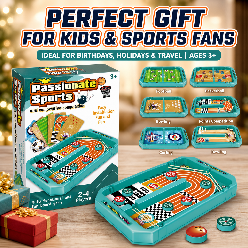 Gra planszowa 6 w 1: Proca, Cu – Board Game Football recenzja i cena