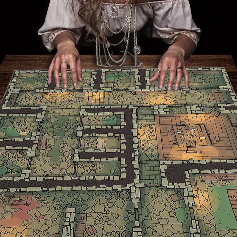 1 szt. Mata do gry w labirynty – Board Game Hotel recenzja i cena