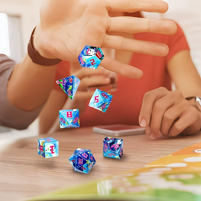 Zestaw kości Ocean D6, odpowie – Board Game Dungeons And Dragons recenzja i cena
