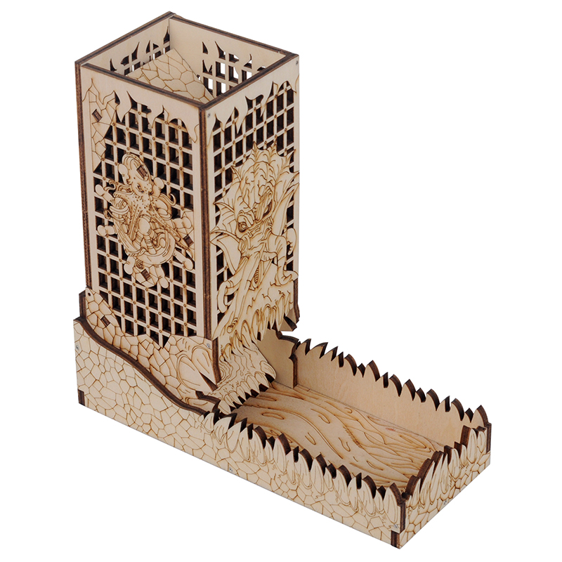 Wieża do gry w kości D & D z t – Dice Tower Wooden recenzja i cena