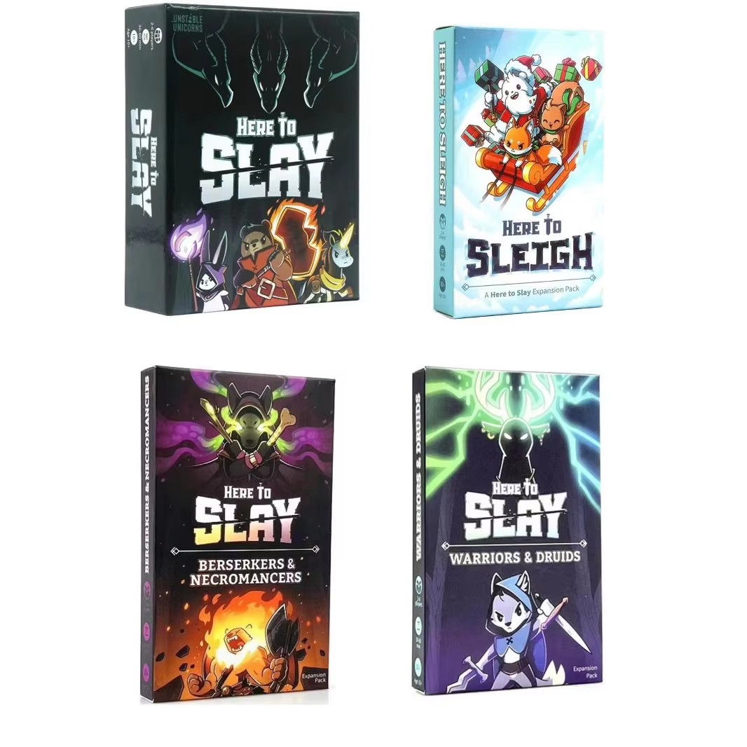 Here to Slay - Gra Podstawowa  – Board Game Here To Slay recenzja i cena