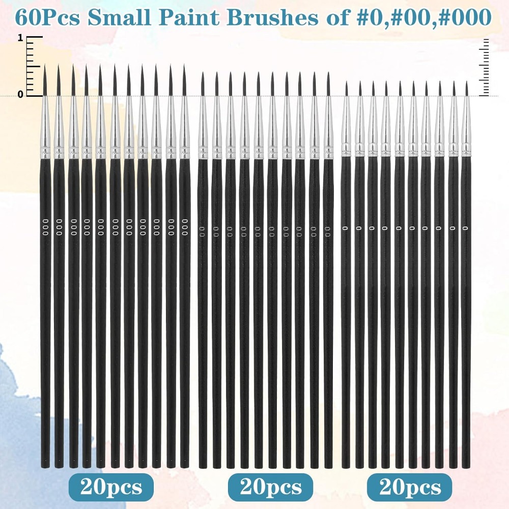 60-częściowy zestaw mini pędzl – Miniature Painting Set recenzja i cena
