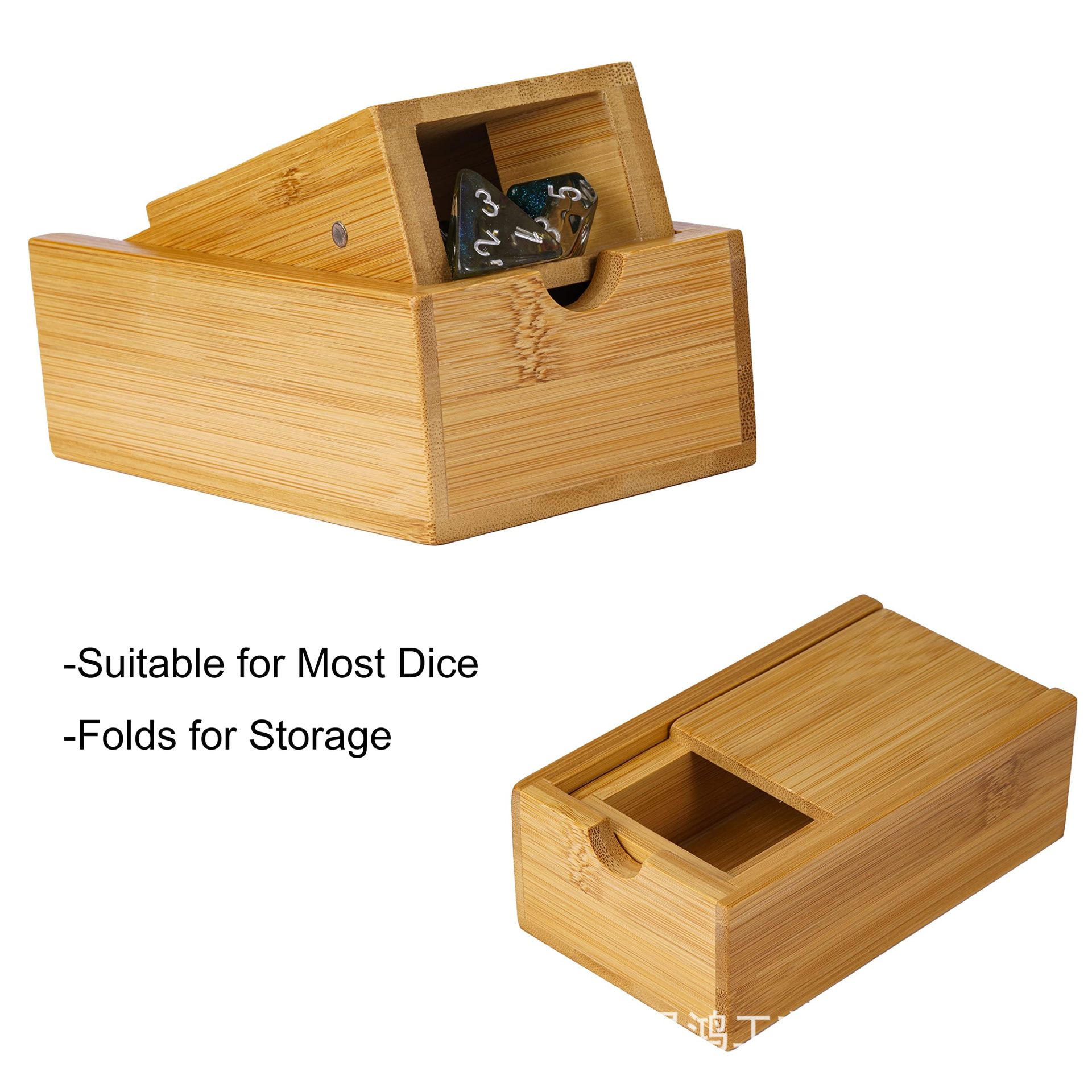 Składana Drewniana Wieża na Ko – Dice Tower Wooden recenzja i cena