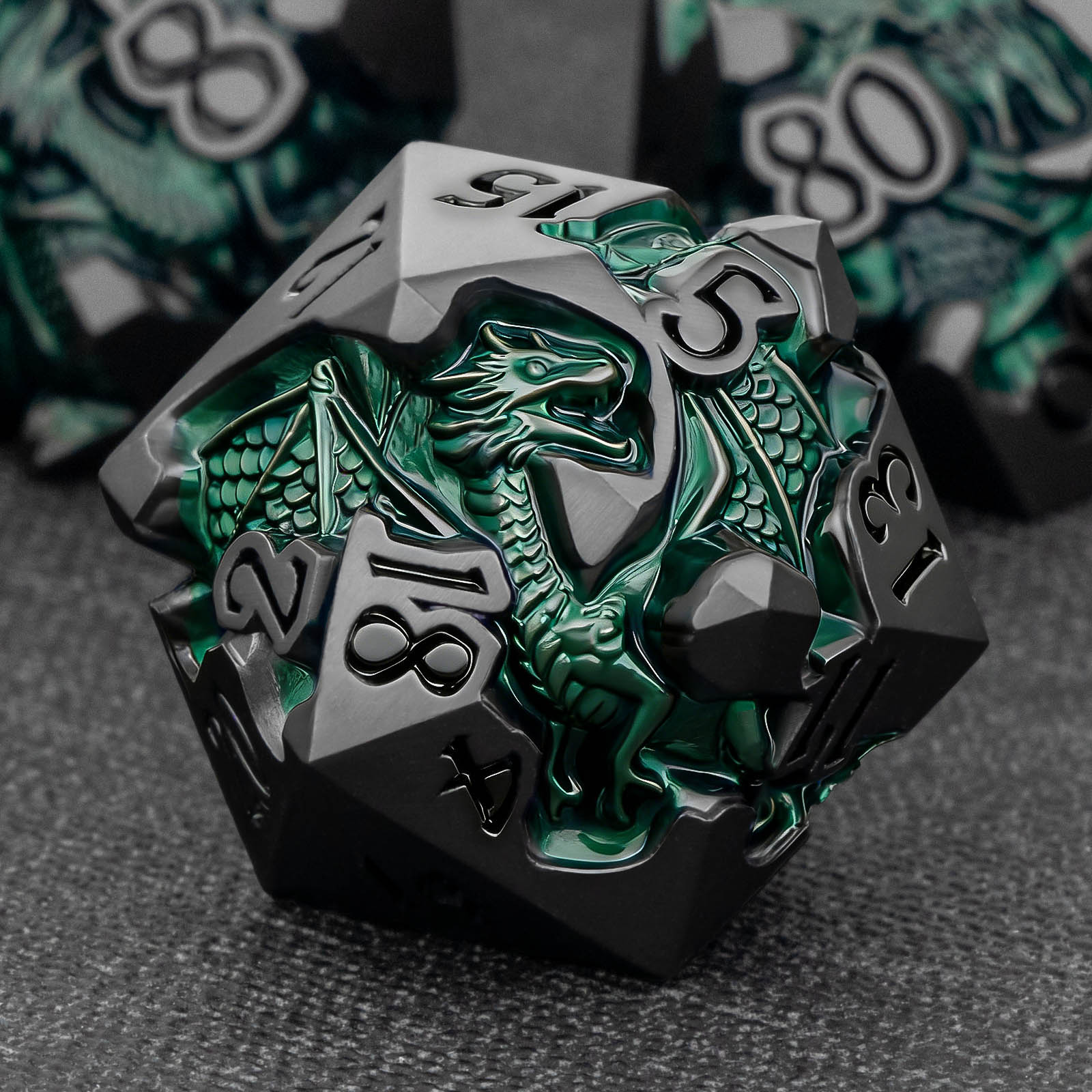 Zestaw kości Dragon DND do gie – Dice Tower Wooden recenzja i cena