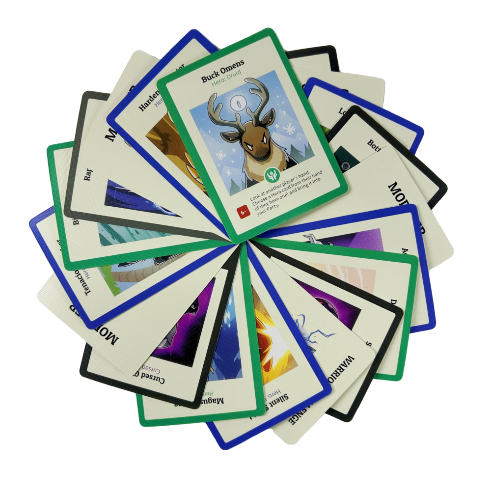 1 lub 2 szt. Najnowsza gra kar – Board Game Here To Slay recenzja i cena