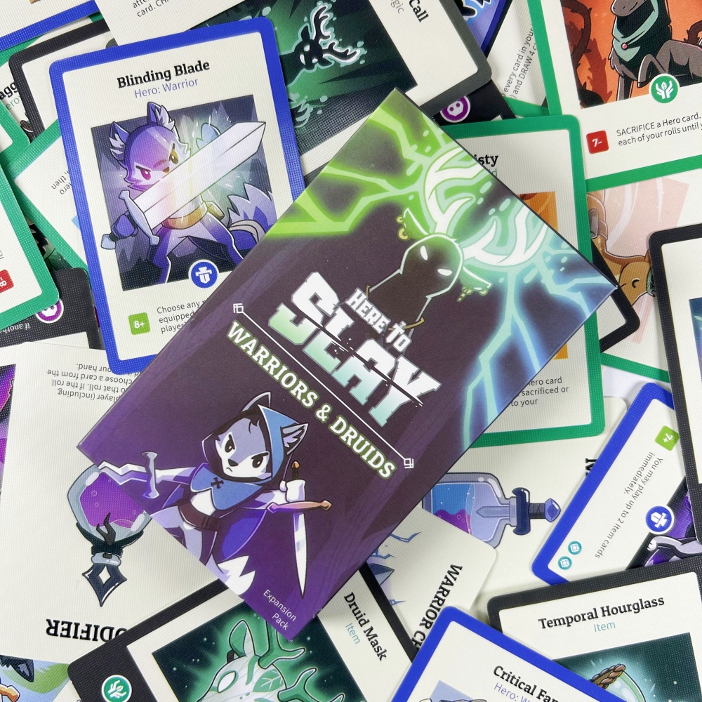 1 lub 2 szt. Najnowsza gra kar – Board Game Here To Slay recenzja i cena