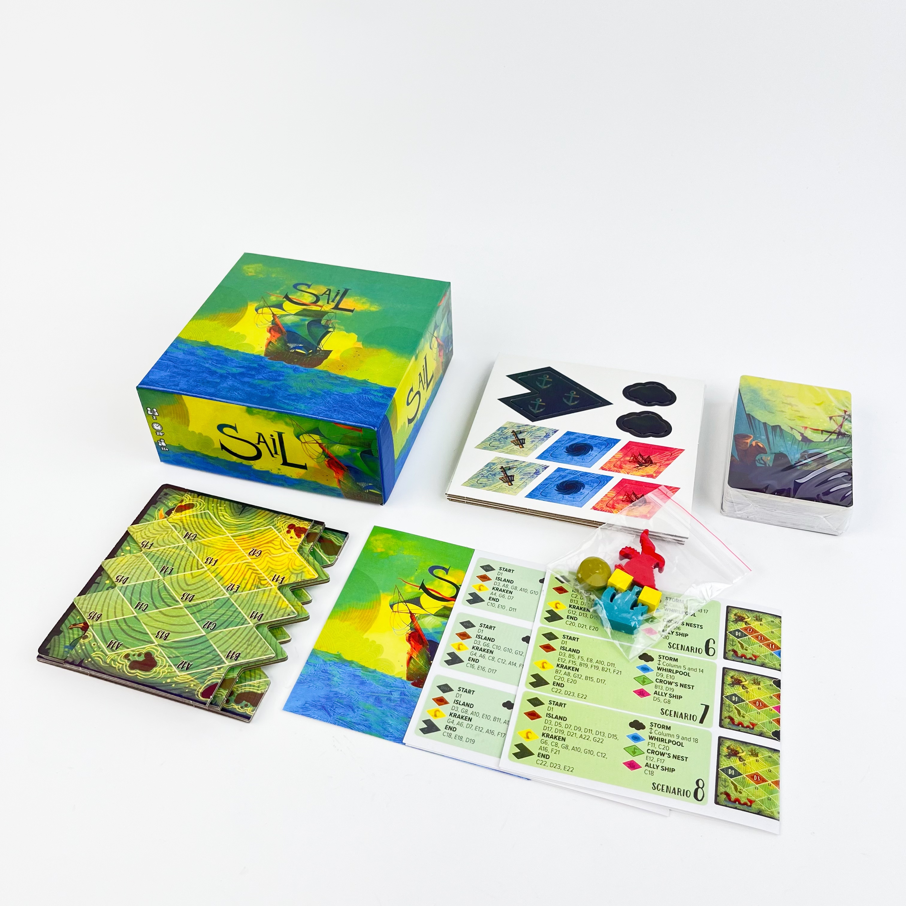SAIL: Gra planszowa dla 2 grac – Board Game Unmatched recenzja i cena